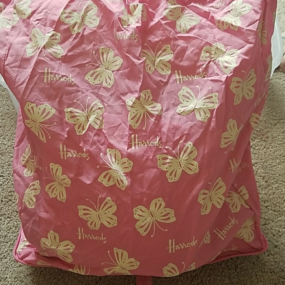Harrods Butterfly bag in a bag